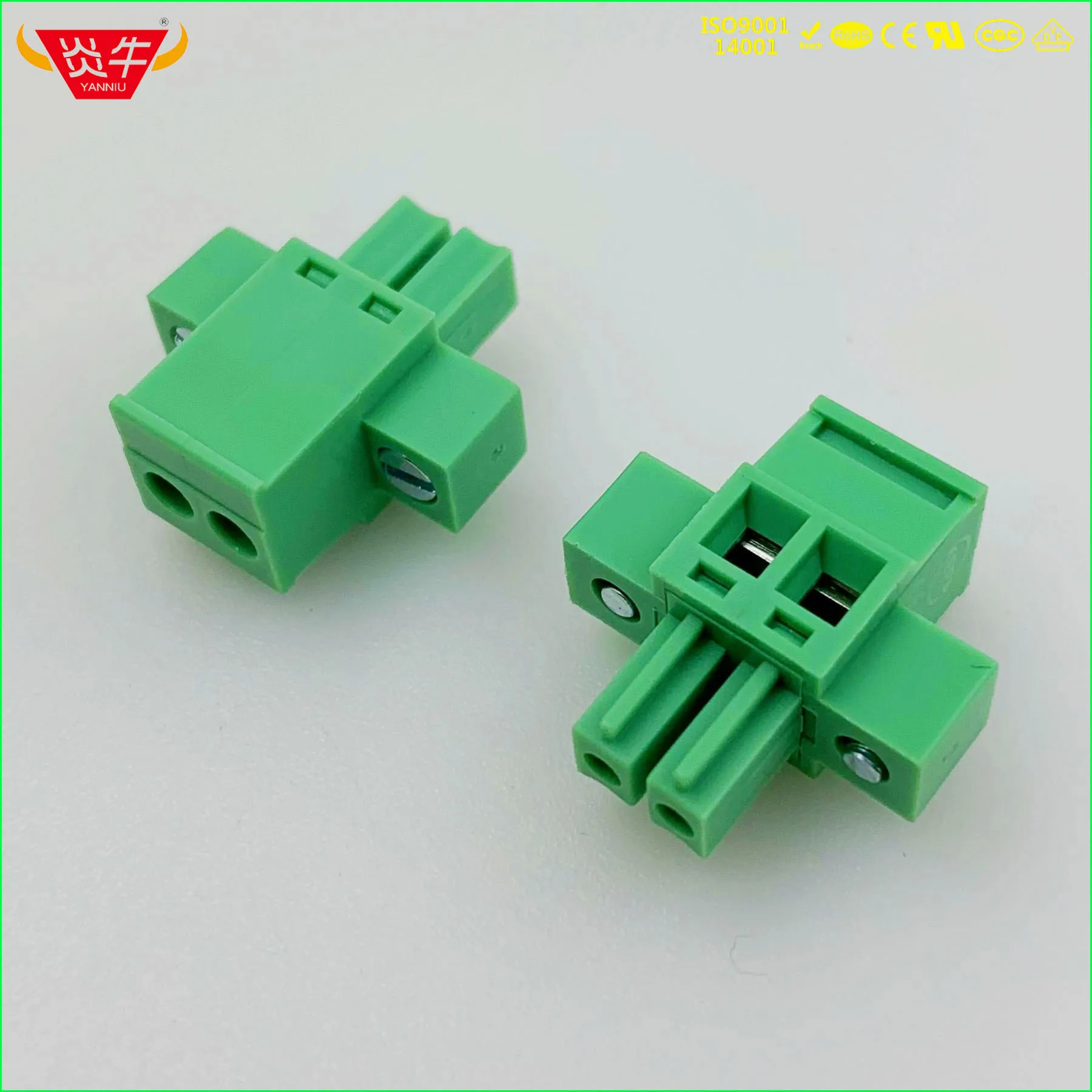 KF2EDGKAM 3,5 2P~ 12P PCB вставные клеммные блоки 15EDGKAM 3,5 мм 2PIN~ 12PIN MCVR 1,5/2-STF-3, 5-1863301 PHOENIX DEGSON KEFA