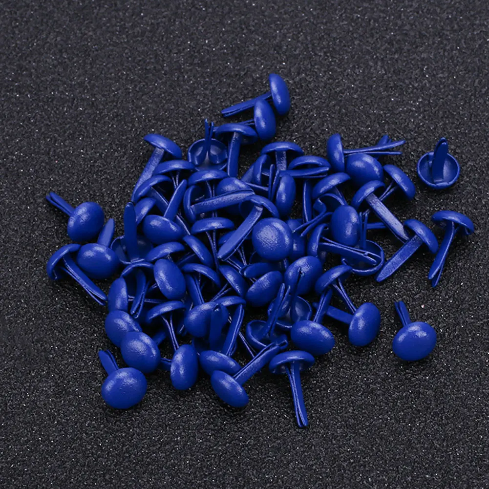 5X8mm dark blue Балерина Типсы для ногтей Макияж Поддельные ногти Красота скрапбук мини Брэд 50 шт по 50 шт - Цвет: 5X8mm dark blue