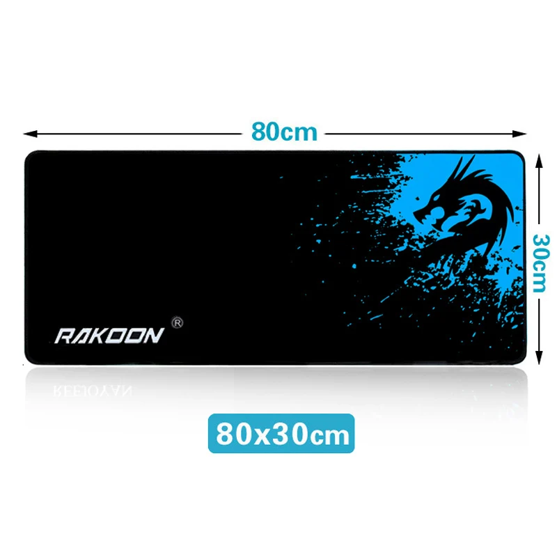 RAKOON игровой коврик для мыши анти-с блокировкой скольжения края водонепроницаемый коврик для мыши Натуральный каучук Коврик для мыши для геймера или ежедневного использования