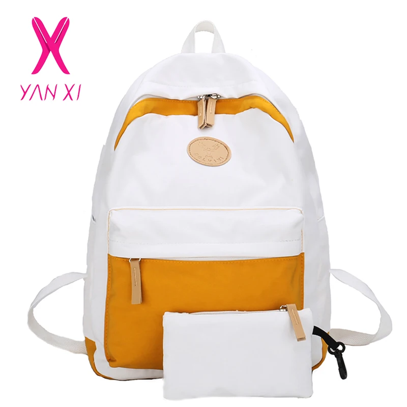 

2019 New Preppy Style Backpack Women School Bags for Teenagers Large Capacity Man College Student Small Travel Shoulder Bag