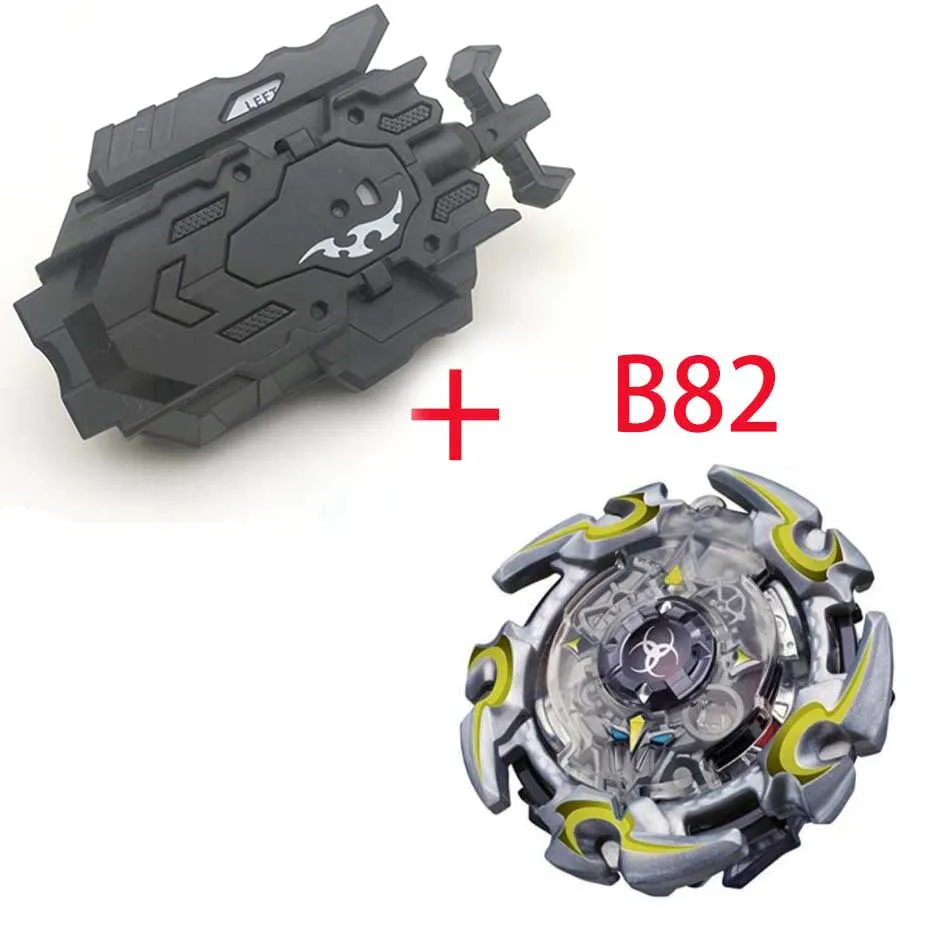 Волчок Beyblade Burst B-86 B92 с пусковым устройством Bayblade Bey Blade металл пластик Fusion 4d Подарочные игрушки для детей - Color: B82