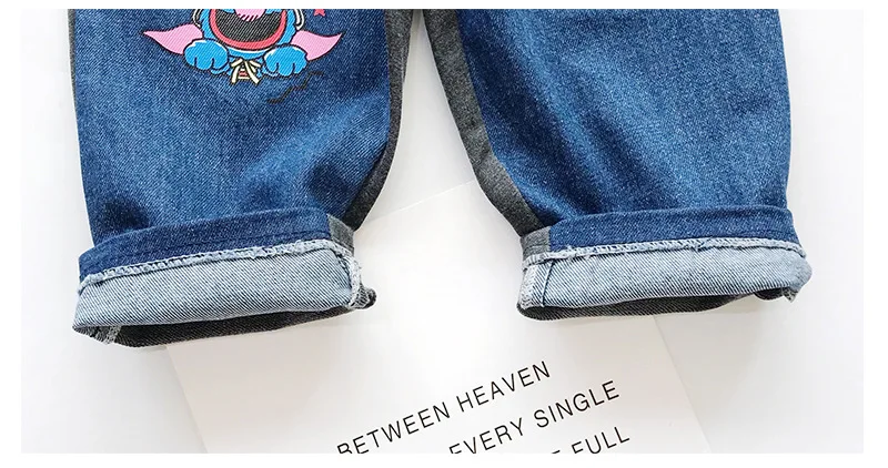 Childrenswear Autumn New Products BOY'S Korean-style Joint Fashion Cowboy Trousers Girls Western Style Versatile Jeans Fash