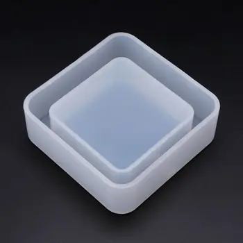 

Silicone Silicone Mold DIY Ashtray Round Square Geometric Jewelry Making Epoxy Resin Mirror Crafts Molds Crystal Handmade