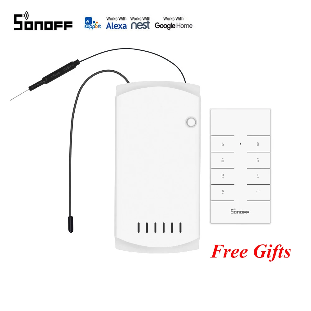 

Sonoff Automation Modules iFan03 Convert Non-Smart LED CeilingFan To WiFi Smart CeilingFan APP Remote Control ON /OFF