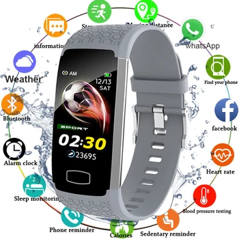 

Fitness Bracelet Blood Pressure Pedometer Smart Bracelet Heart Rate Monitor Fitness Tracker Smart Watch Waterproof smartband
