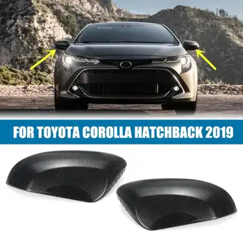 

Car Rearview Mirror Cover Left/Right Side Wing Cap Carbon Fiber For Toyota Corolla Hatchback 2019