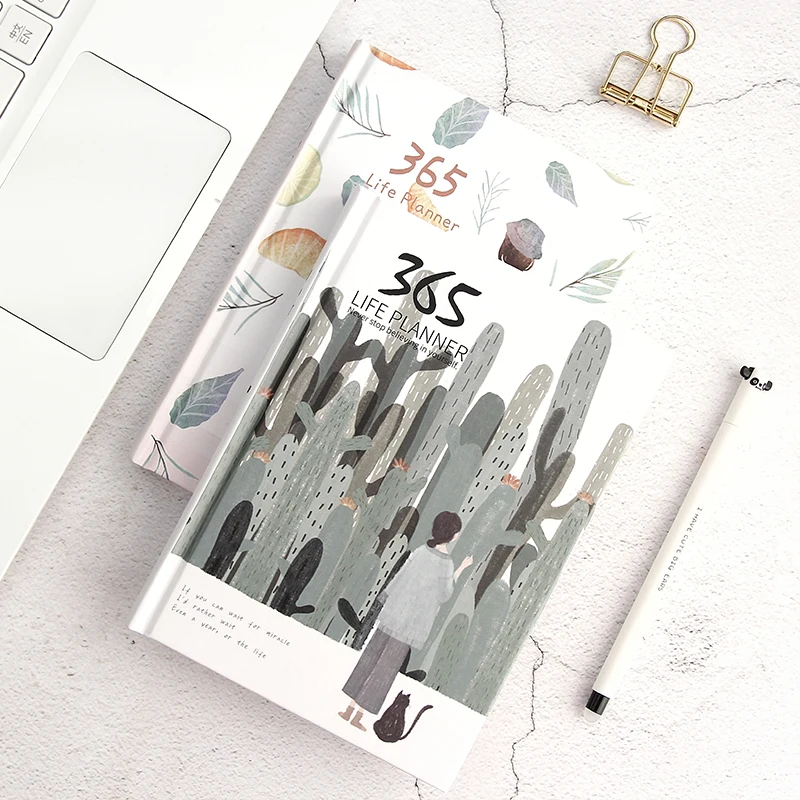 1pcs 365 Planner NoteBook Yearly Agenda Colorful Inner Page Illustration Daily Plan Bullet Journal Record Life 1pcs 365 Planner NoteBook Yearly Agenda Colorful Inner Page Illustration Daily Plan Bullet Journal Record Life