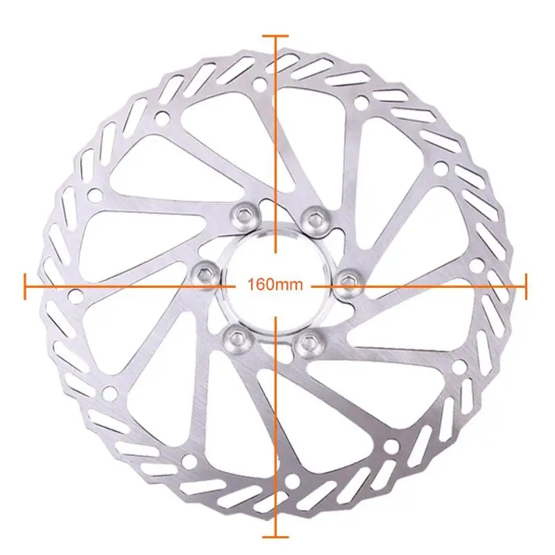 160 мм алюминиевый сплав Горный Велосипед Велосипедный тормозной диск Аксессуары для верховой езды