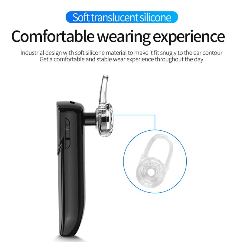 V19 4 2 Bluetooth Earphone Mini Headphone Wireless Stereo Handsfree With Microphone Headset Earbud Earpiece For IOS Android 1PC