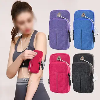 

High Quality Mobile Phone Arm Bag Sports Cycling Running Portable Unisex Fitness Universal Arm Bag Large Capacity Wrist BagZi