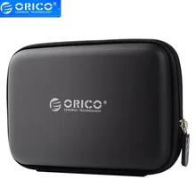 Orico 2,5 дюймов защитная сумка коробка для HDD SSD жесткие диски сумка для хранения сэндвич защита HDD сумка для хранения