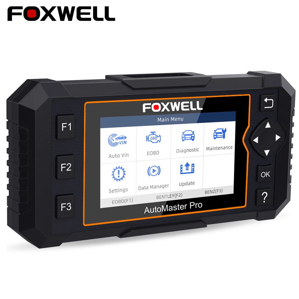Foxwell NT624 Elite OBD2 автомобильный сканер полная система OBD 2 Автомобильный