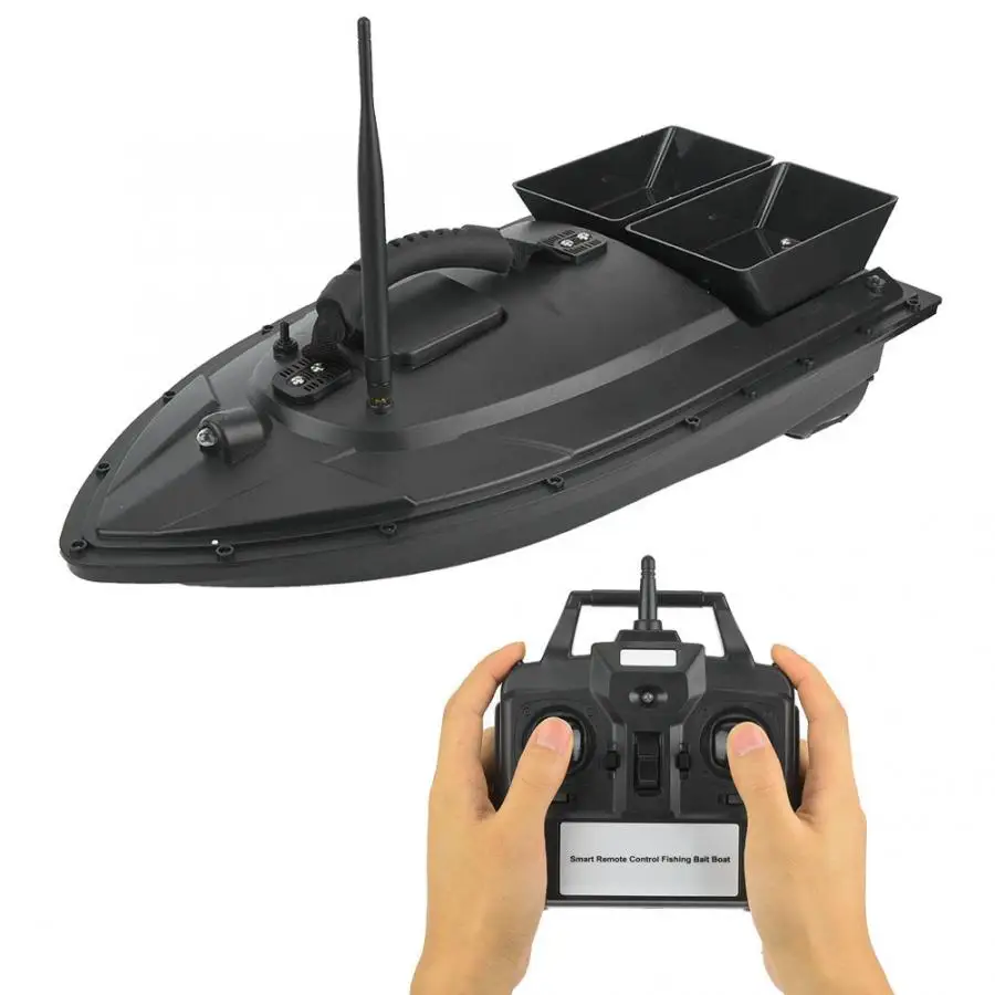 

Speedboat Intelligent 500m Control Fishing Finder Bait Double Motor Remote Control Boat High Speed RC Boat