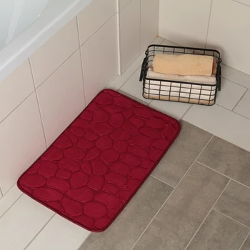 

Rug "Pebbles", 40 × 60 cm, burgundy