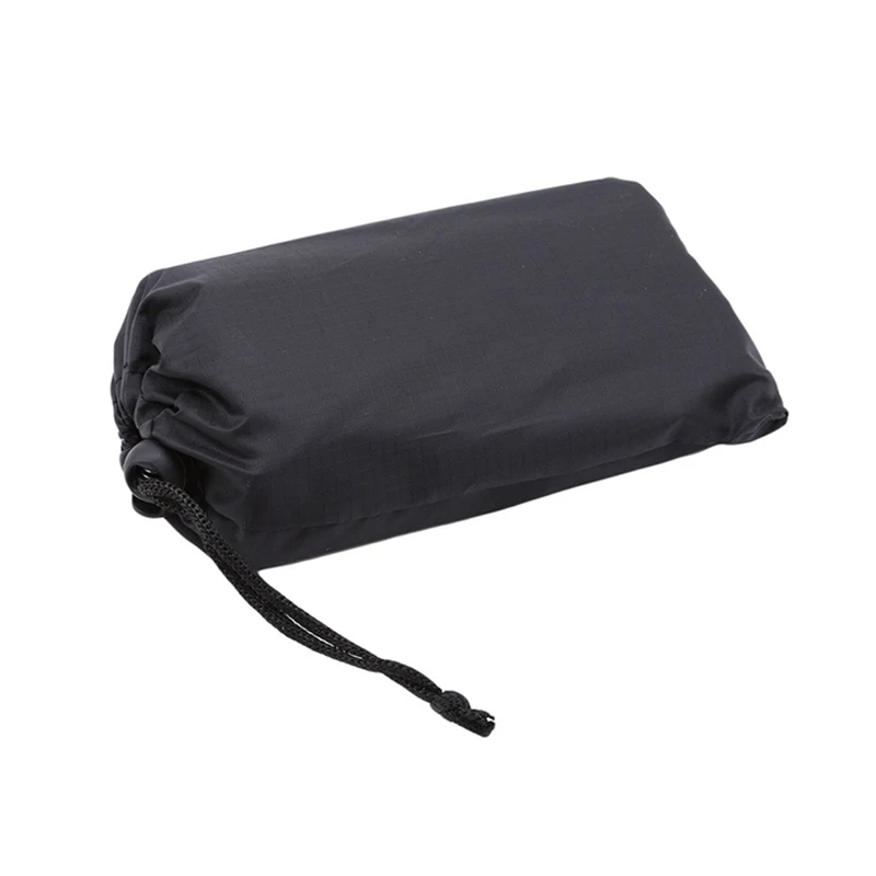 Picnic Mat Lightweight Waterproof Mat Mini Folding Beach Mat Outdoor Camping Mat 140 x 100Cm - Цвет: Black