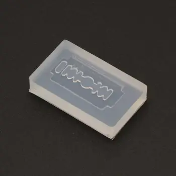 

DIY Razor Blade Shape Earrings Pendant Resin Silicone Mold Jewelry Making Tools N58F