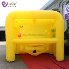 Горячая Распродажа! надувная игрушка 3x3,5x4 м с красочным воздушным шаром/желтая стрельба из лука