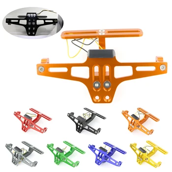 

For KTM 390 Duke 2017-2019 CNC License Plate Frame Holder Bracket Rear Tail Tidy Fender Eliminator Kit 390 Duke 2017 2018 2019
