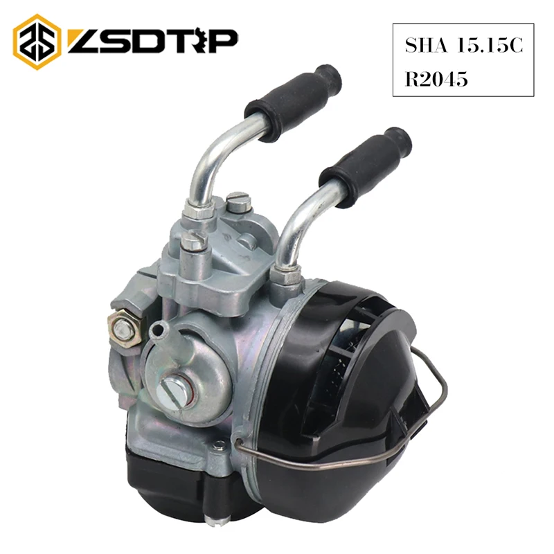 New Dellorto SHA 15/15 Carburetor For Peugeot 103, MBK 51, AV10 Mopeds/Scooters