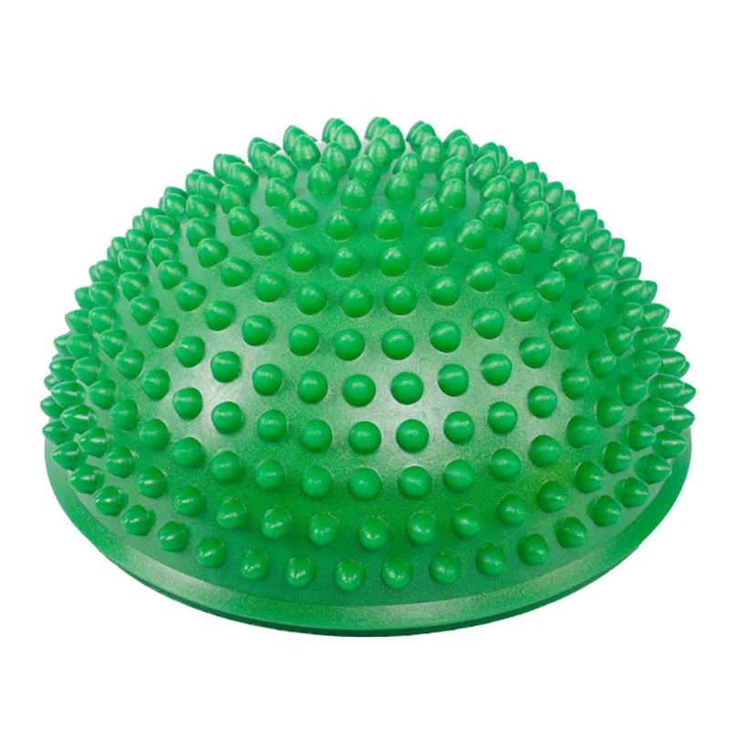 Yoga Ball Semicircle Shape PVC Muscle Relaxing Yoga Fitness Accessories For Foot Back Waist