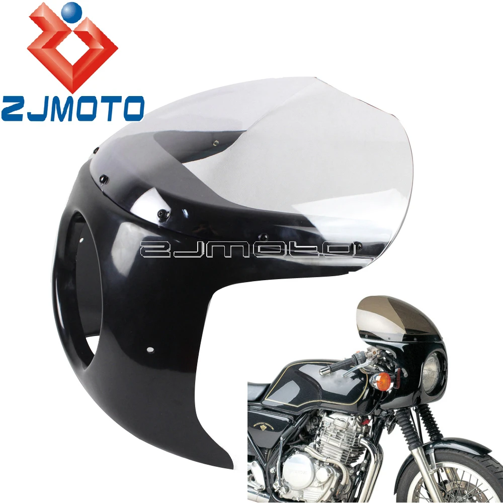 Carenage De Phare Avant De Moto 7 Retro Cafe Racer Carenage De Pare Brise Pour Honda Cb Cm Cl Gl Cx Sl Aliexpress