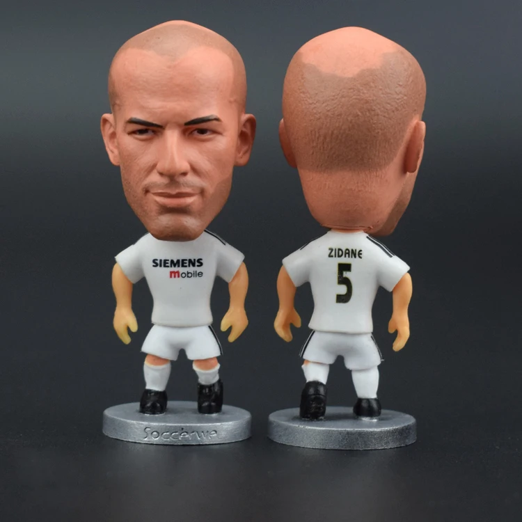 Zinedine Zidane 6,5 см 2,5 дюйма ПВХ смолы куклы игрушка фигура - Цвет: RM2005