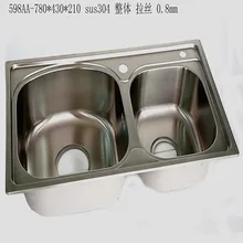 Раковина из нержавеющей стали