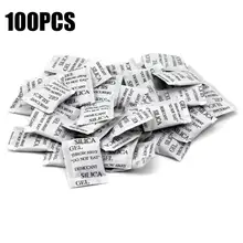 100 패킷 로트 실리카 젤 향 주머니 건조제 파우치 드라이 팩 선박 건조기 곰팡이 방습제(China)