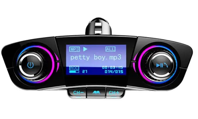 40 шт. fm-передатчик Aux модулятор Bluetooth Handsfree автомобильный аудио-mp3-плеер зарядка двойной зарядное устройство usb