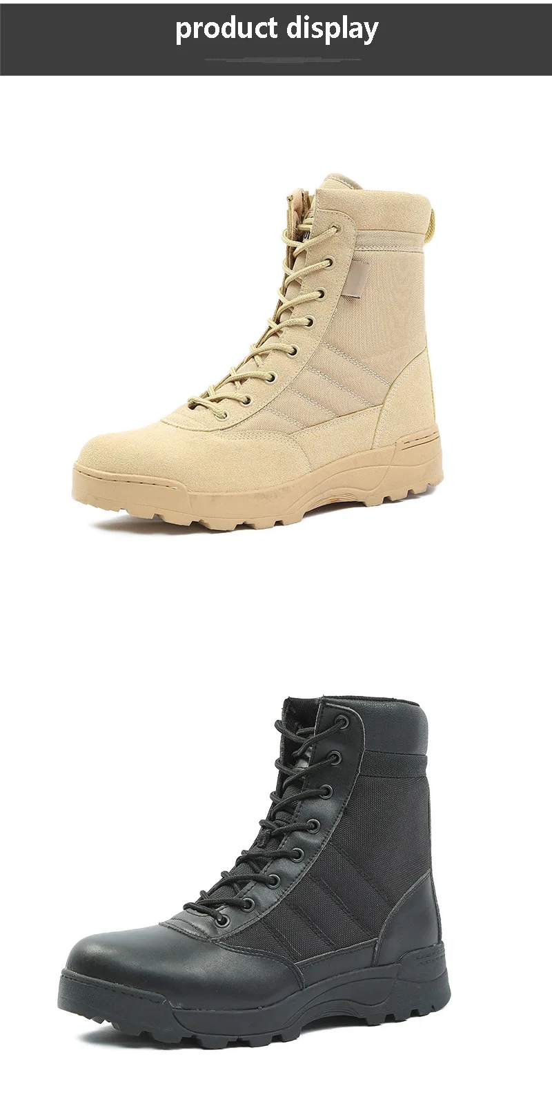 Военные тактические ботинки, мужские треккинговые кроссовки, резиновая подошва, уличная походная обувь, мужские спортивные водонепроницаемые кроссовки, мужская EU39-46
