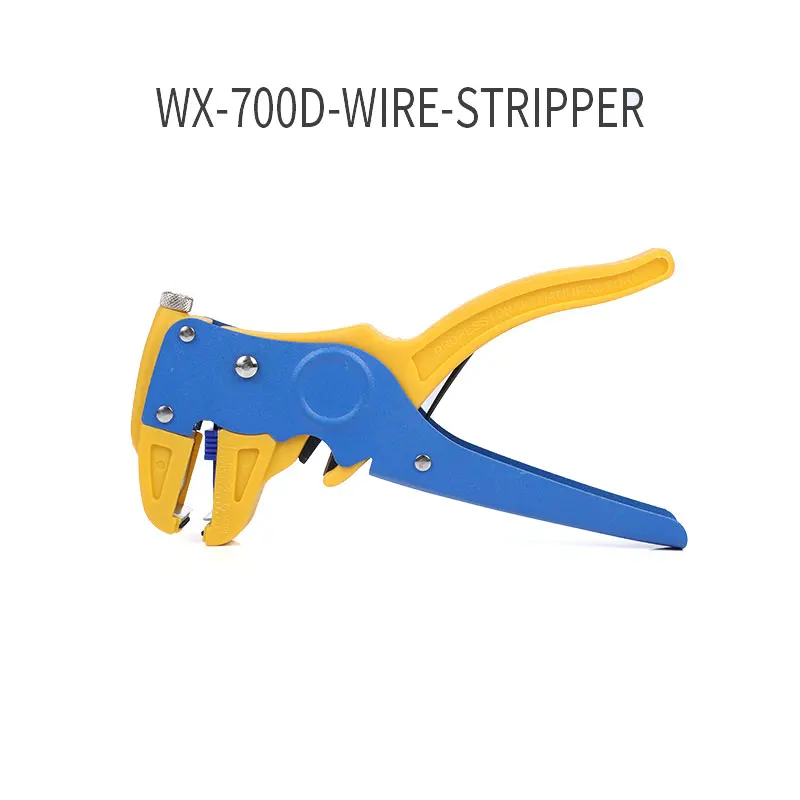 

Automatic Wire Stripper High Quality Crimper Cable Cutter Self-Adjusting Wire Stripping Pliers Tools WX-700D
