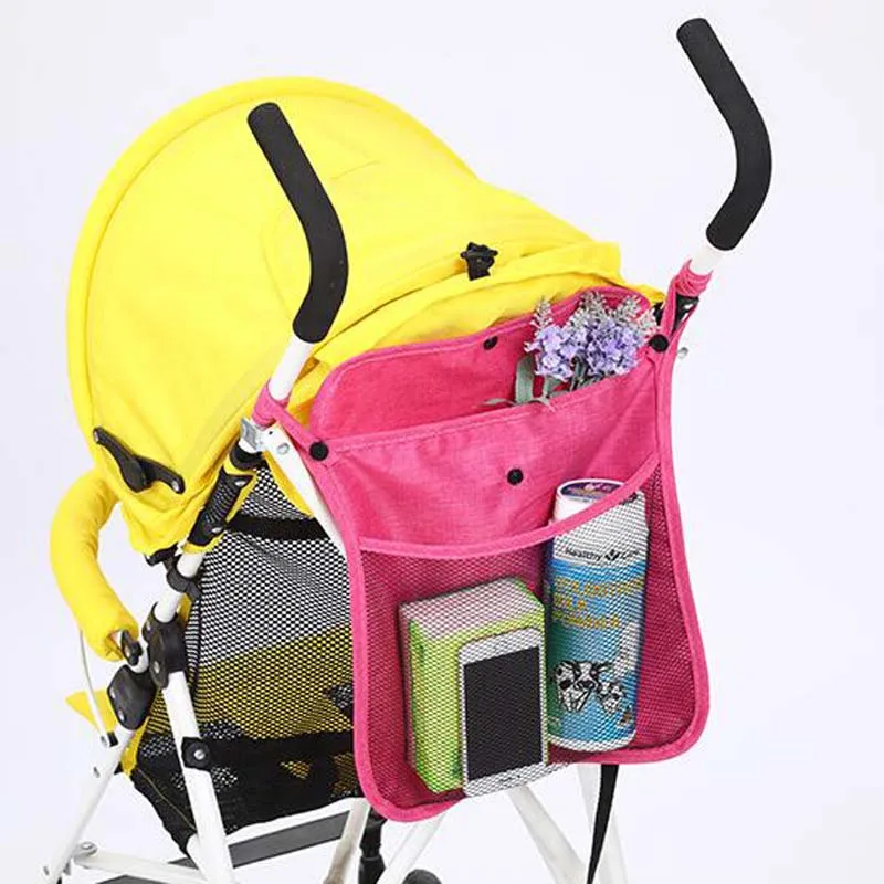 Baby Stroller Bag Hanging Net Big Bags Portable Baby Umbrella Storage Bag Pocket Cup Holder Organizer Universal Useful Accessory Baby Strollers near me Baby Strollers