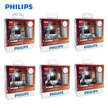 Светодиодная лампа Philips X-treme Vision H1 H4 H7 H11 9003 9005 9006 HB2 HB3 HB4 XV 12V+ более яркий светильник автомобильные галогенные лампы головного светильник, X2