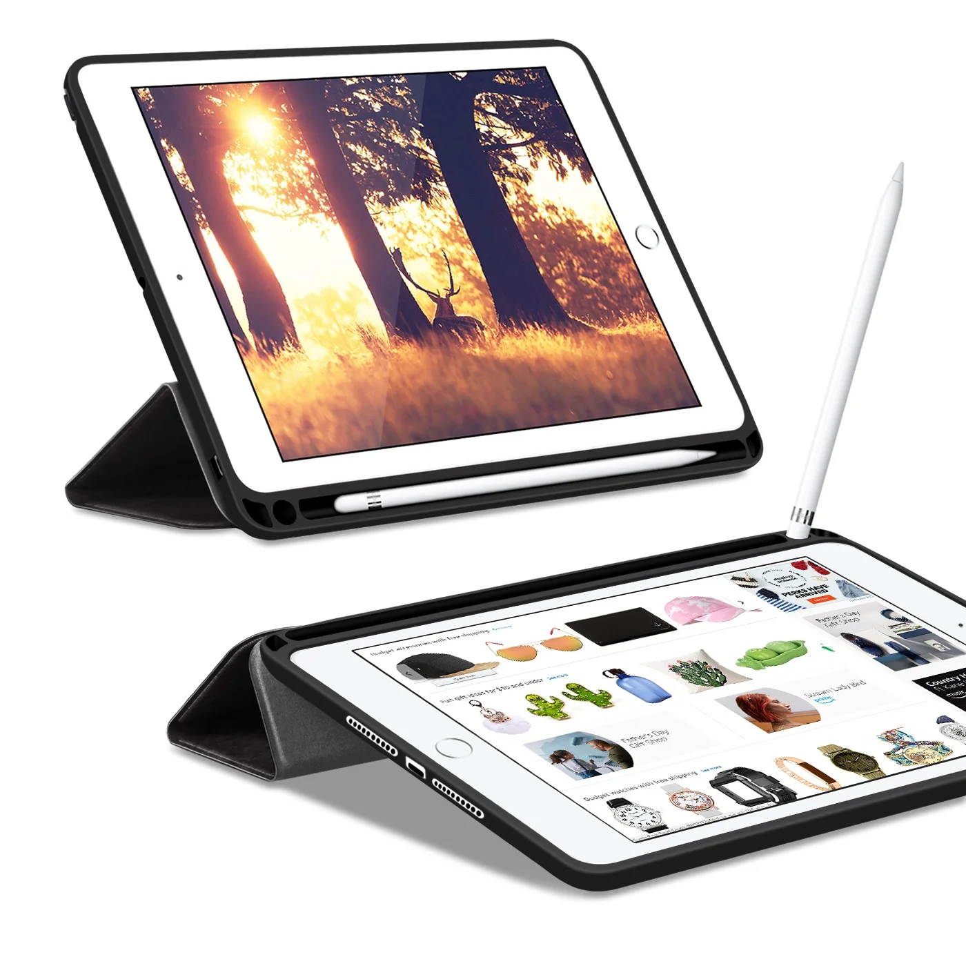 Чехол для iPad 6 го поколения 9 7 2018 Pro 11 чехол с держателем карандашей 10 2 2019 5 Air 3 Coque