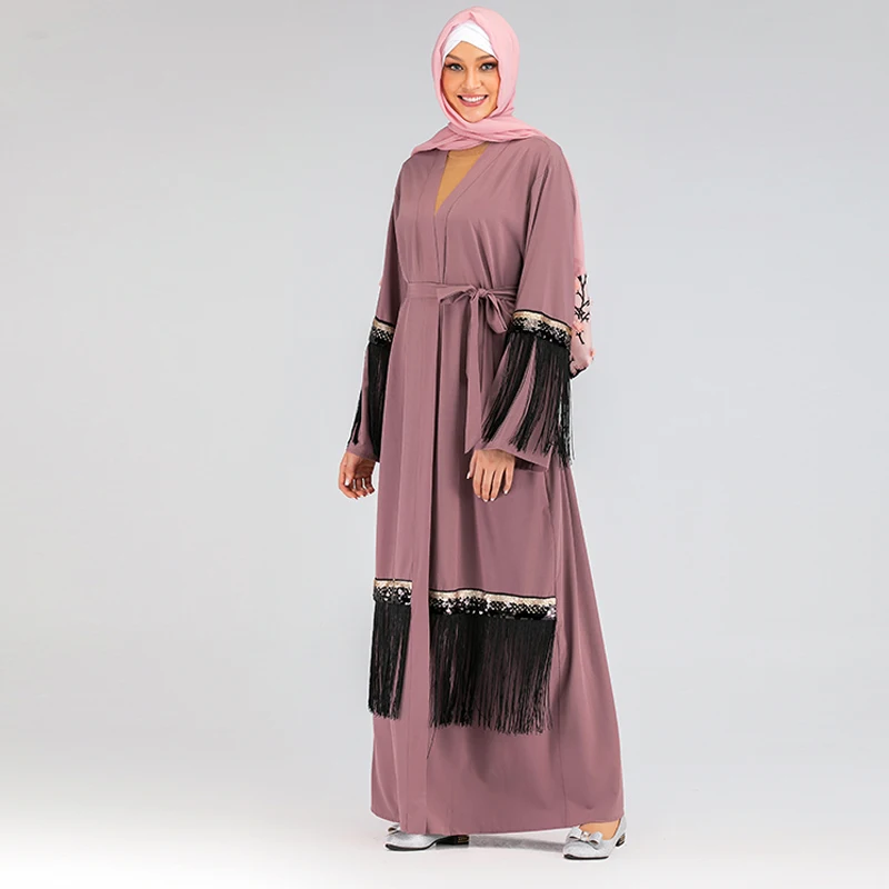 Дубай абаи кимоно исламский хиджаб мусульманское платье турецкая исламская одежда Абая для женщин кафтан Maroc Халат пальто Namaz Elbise