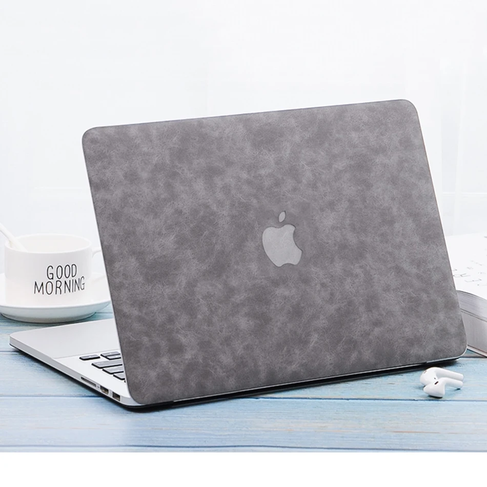 Чехол из искусственной кожи для Apple MacBook Pro Retina Air M1 Chip 13 15 дюймов чехол ноутбука A2179