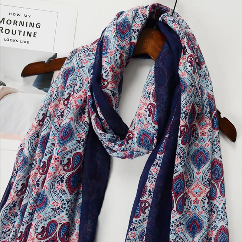 Этнический головной платок 2020 дизайнерский хиджаб шарф женские шарфы Испанский