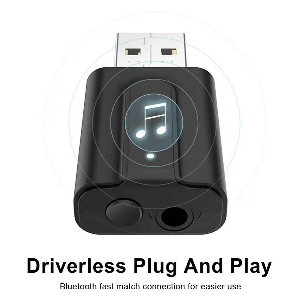 5 0 Bluetooth передатчик приемник ТВ 2 в 1 3 мм AUX HIFI стерео аудио USB беспроводной мини