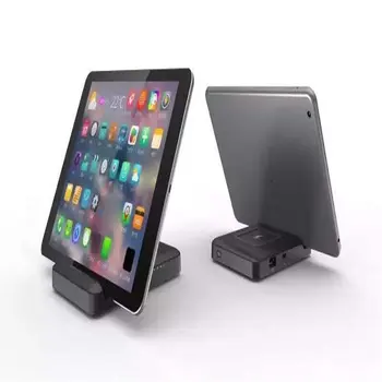 

3 in 1 Wireless Charger Stand Holder for Mobile Phone Tablet Qucik Charge Pad 2 USB Port Wireless Power Bank Qi Wireless Charger