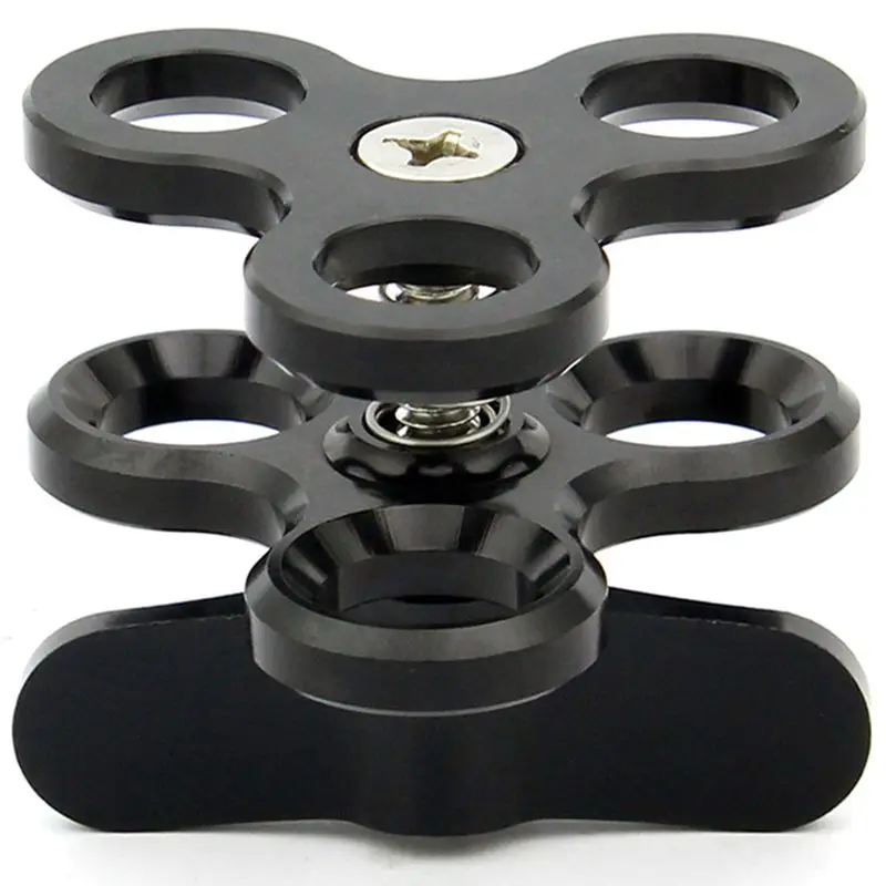 

Aluminum alloy Ball Joint Arms 3 Section Ball Joint Clamp mount Fill Light Lamp Holder For Diving Underwater Photography Accesso