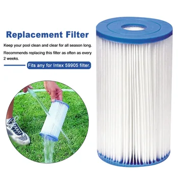 

Spa Replacement Filter Multifunction Water Park Dirt Remove Easy Install Pump Hot Tubs Dust Cleaner Practical Home Swimming Pool