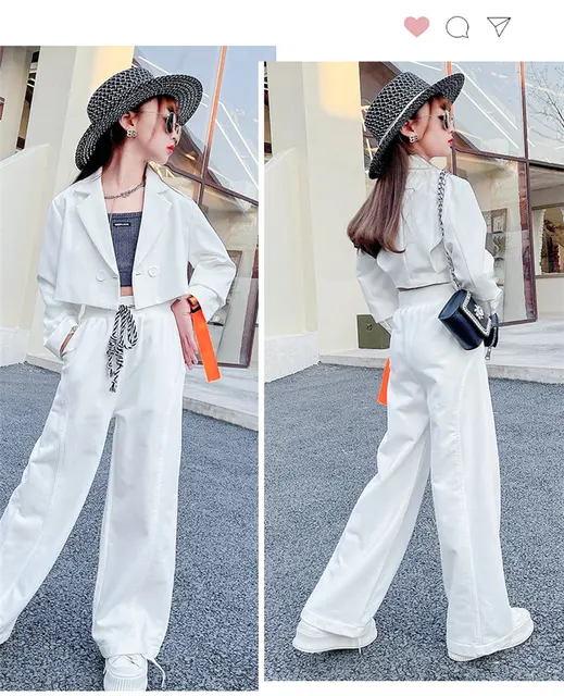 crop top and pants formal