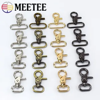 

5Pcs Metal Gold Silver Belt Buckle Strap Bag Clasps Lobster Swivel Trigger Clips Snap Hooks Handbag Metal Buckles Meetee H4-1