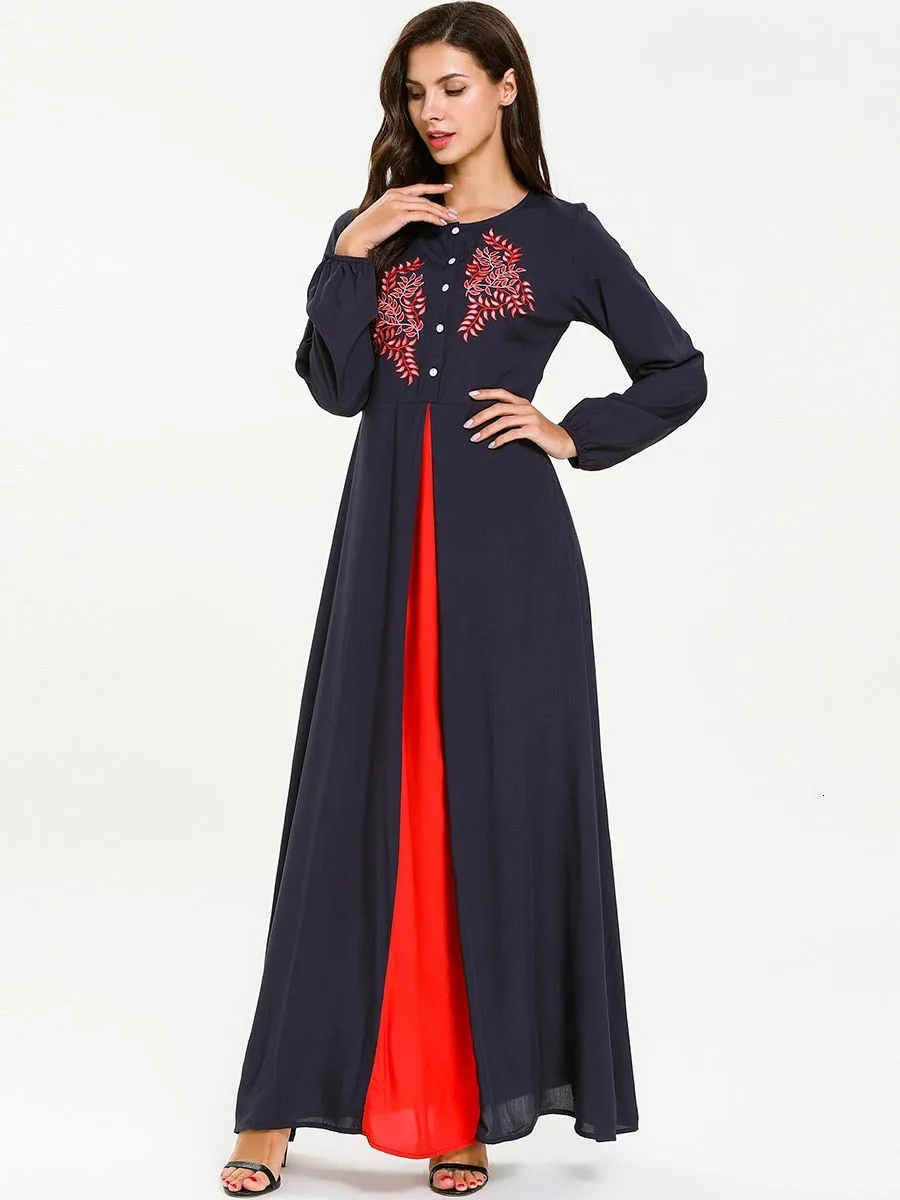 Женское индийское длинное мусульманское платье с вышивкой спереди и открытой спиной, Размер 4XL, Пакистанская одежда, мусульманская одежда