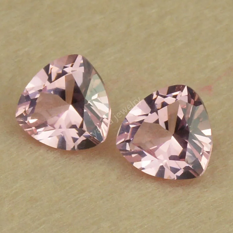 High Temperature Resistan Light Pink Morganite Stone Nano Sit