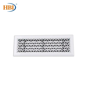 

HBI 500mm*150mm Pattern-Rapidly Go Up In The World Rectangular Plastic Frame Steel Decorative Air Grille Vent Retro Outlet