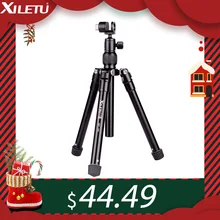 XILETU XBT-235 3в1 Удлиняющая селфи-палка и мини-штатив с держателем для телефона для смартфона, DSLR и беззеркальной камеры