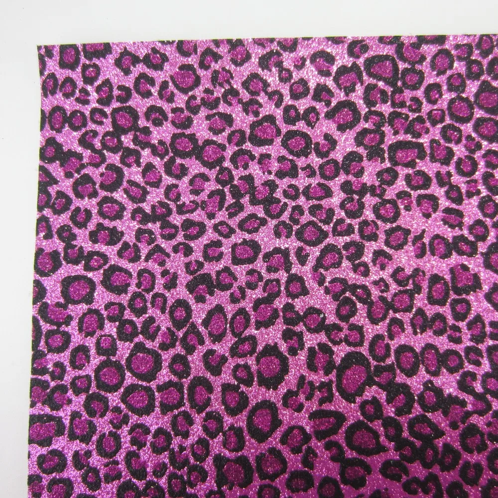 A4 лист " x 11,8" Леопардовый ворсистый блестящий материал кожа искусственная кожа pu ткань для бантов ремесло шитье DIY 1 шт. F0140