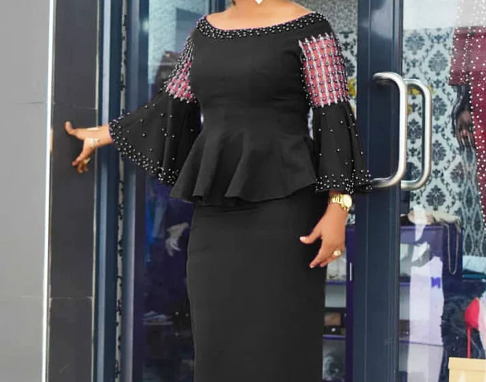 new arrival elegent fashion style african women plus size suits L-3XL