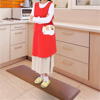 

Beauty Salon Rectangle Anti-fatigue Mat Home Carpet Salon Mat Foot Relax Pad Lattice Non Slip Comfort Relaxed Mat Kitchen Mat
